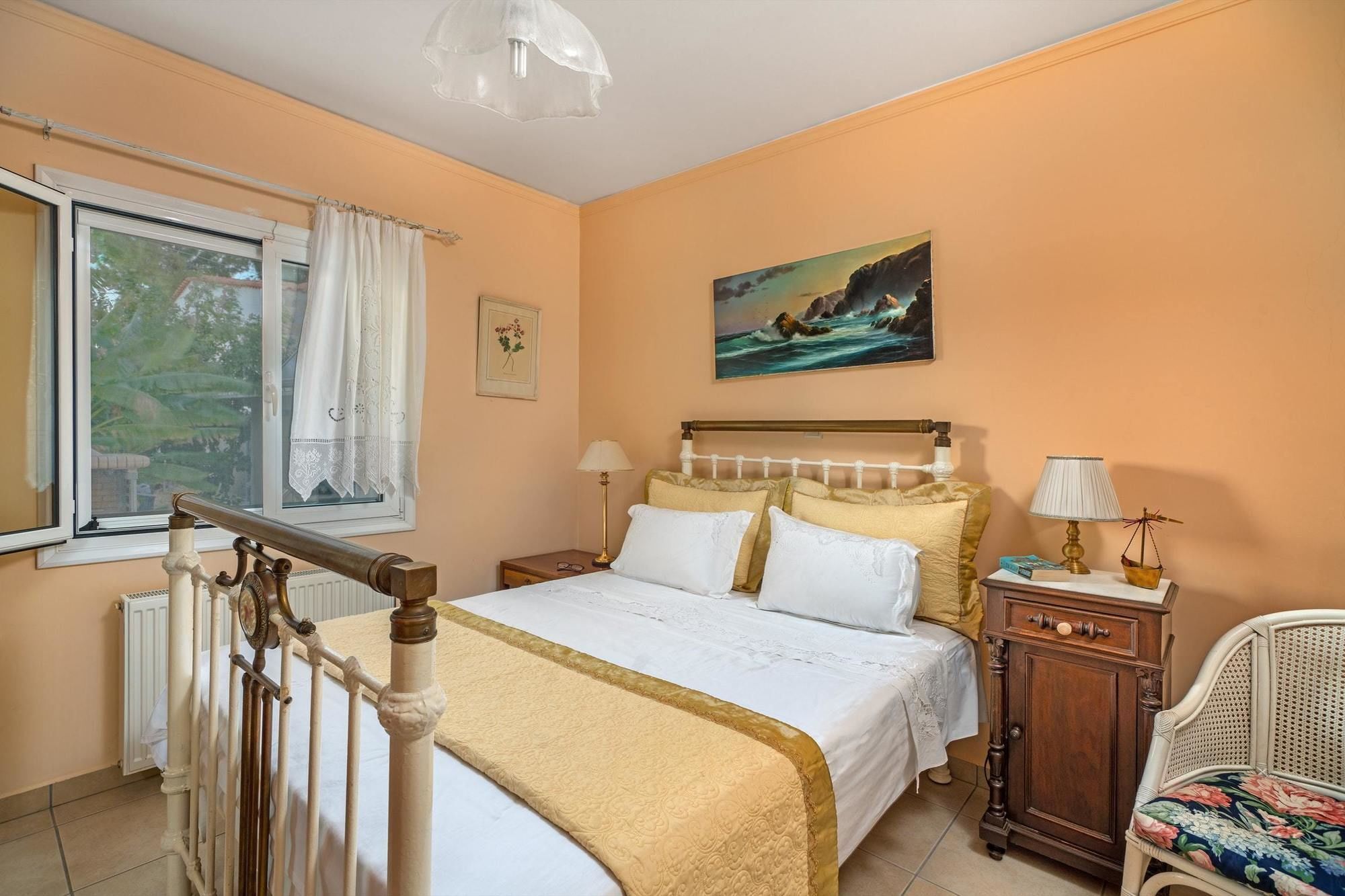 Maria'S Seaside Villa - House With 3 Rooms In Marathon, With Wonderful Eksteriør billede